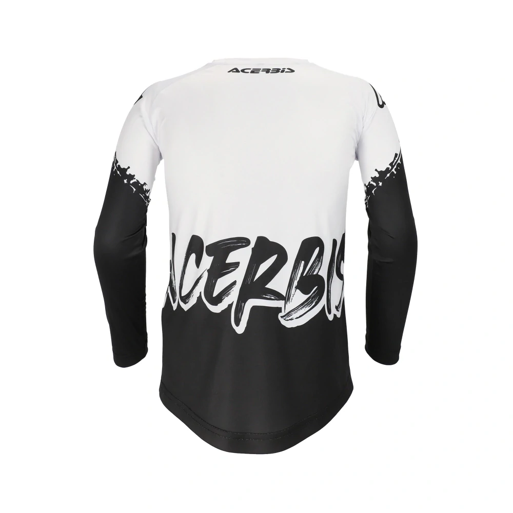 Dětský motokrosový dres ACERBIS LINEAR JUNIOR barva černá/bílá 26