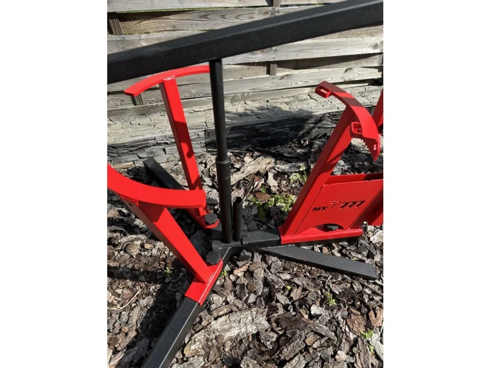 Montážní kruh - přezouvačka na pneu motokros MX777 MX EAGLEFAST pro velikosti kol od 16" do 21"barva černá/červená