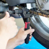 Opravná sada nářadí na řetěz motocyklu / nýtovačka / nýtovač řetězu BIKESERVICE UNIVERSAL CHAIN REPAIR MASTER TOOL KIT BS35101