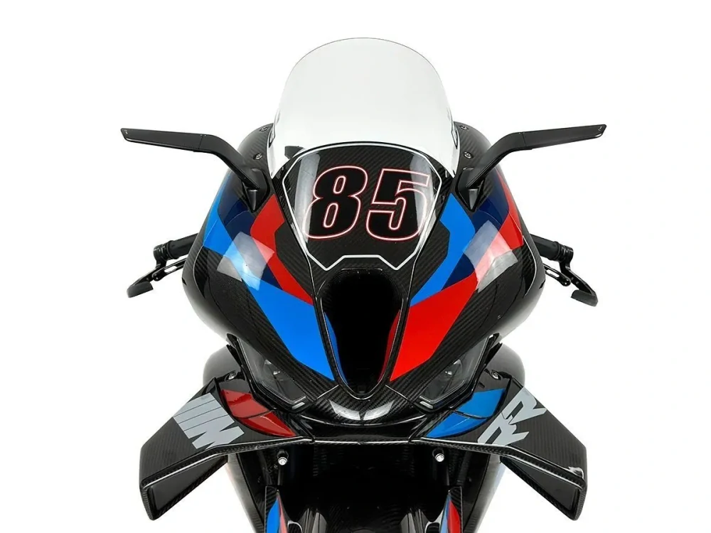 Plexi motocyklu WRS pro BMW M 1000 RR rok 2023-2024 barva čirá verze RACE 