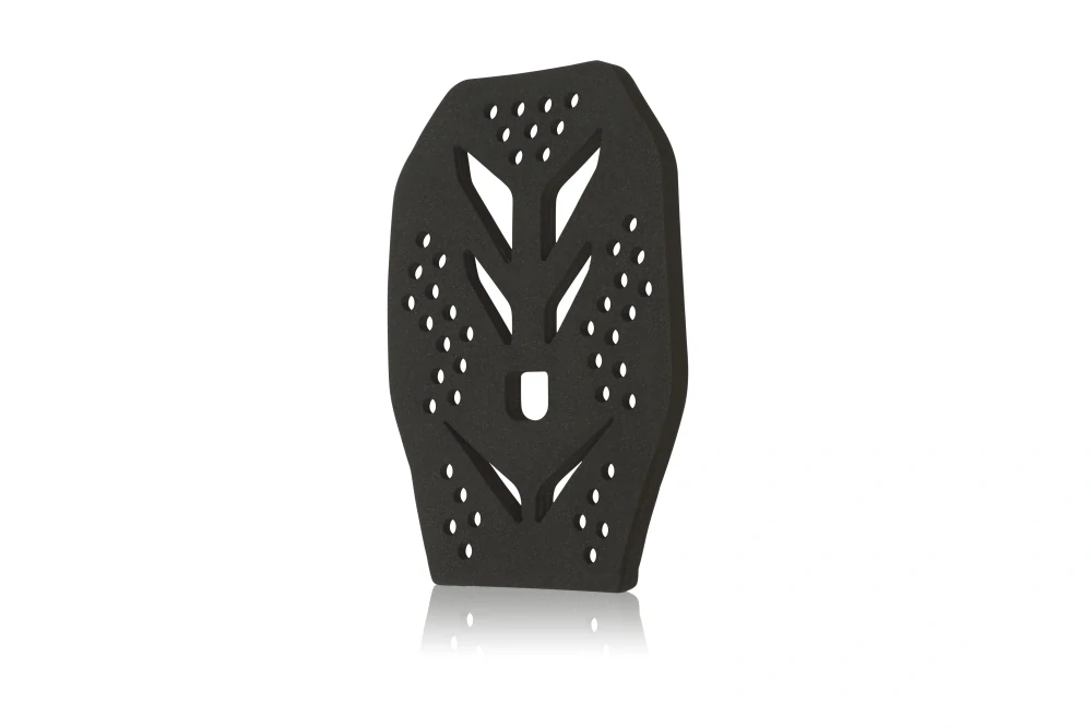 Dětský motokrosový hrudní/zádový/ramenní chránič ACERBIS GRAVITY KID level 2 BODY ARMOUR vhodný pro děti ve věku 8–13 let, výška postavy 125–160 cm, barva černá/oranžová