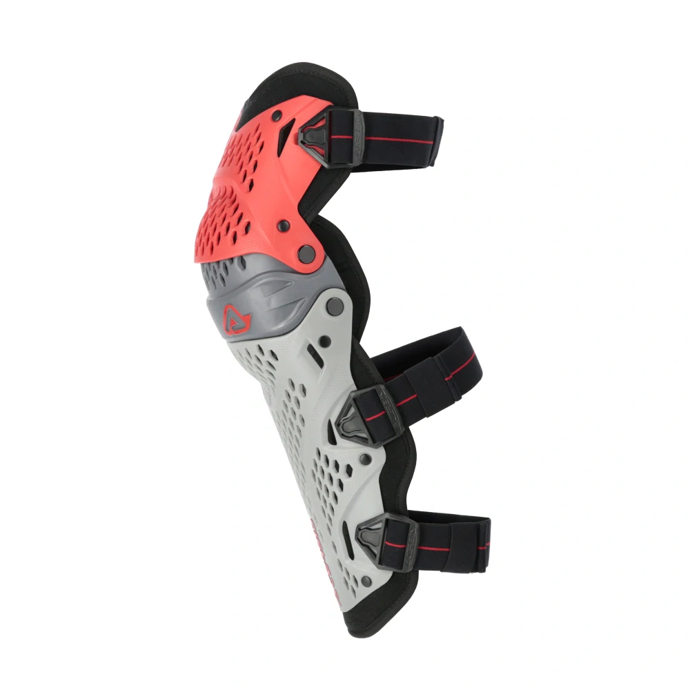 Kloubové kolenní chrániče /chrániče kolen ACERBIS KNEE GUARD IMPACT PRO barva červená/šedá