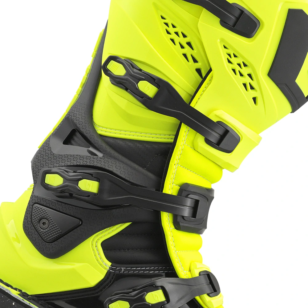 Motokrosové/enduro boty GAERNE SG 22 STELLAR barva černá/žltuá fluo 