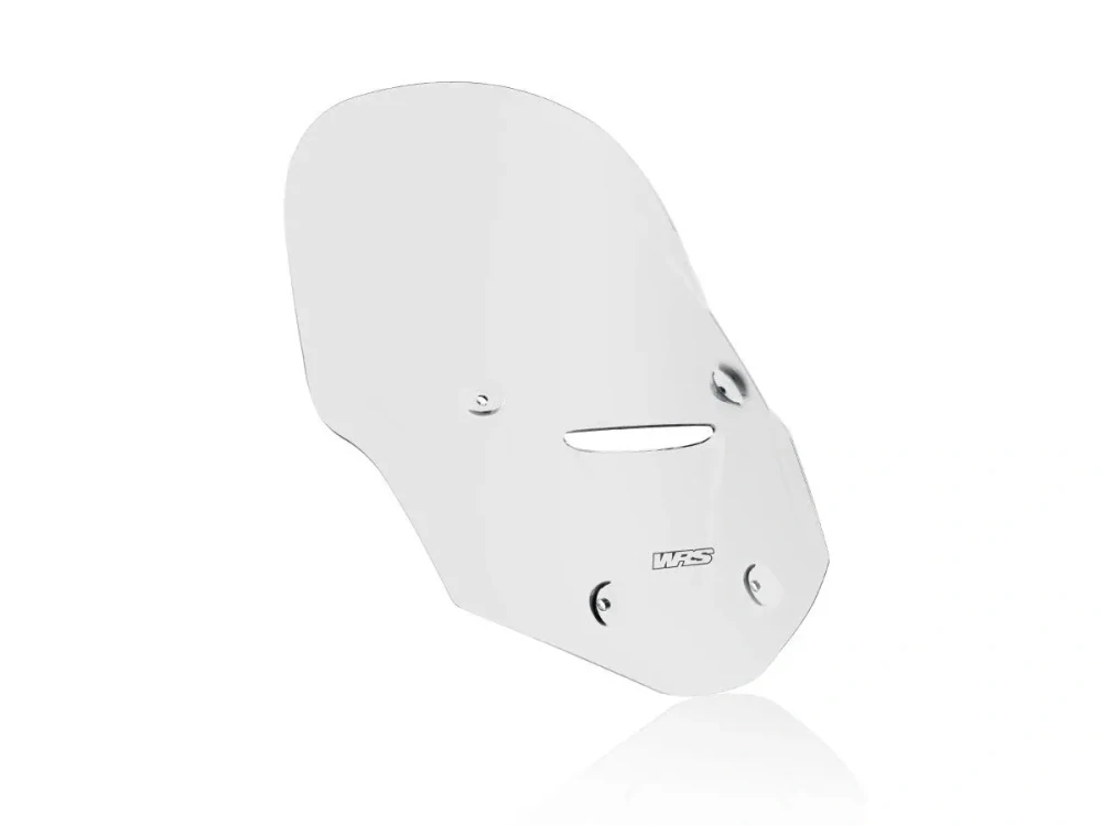 Plexi motocyklu WRS verze TOURING pro motocykly TRIUMPH TIGER 1200 GT / PRO / EXPLORER / RALLY rok 2022-2026 výška plexi 50,5 cm barva čirá