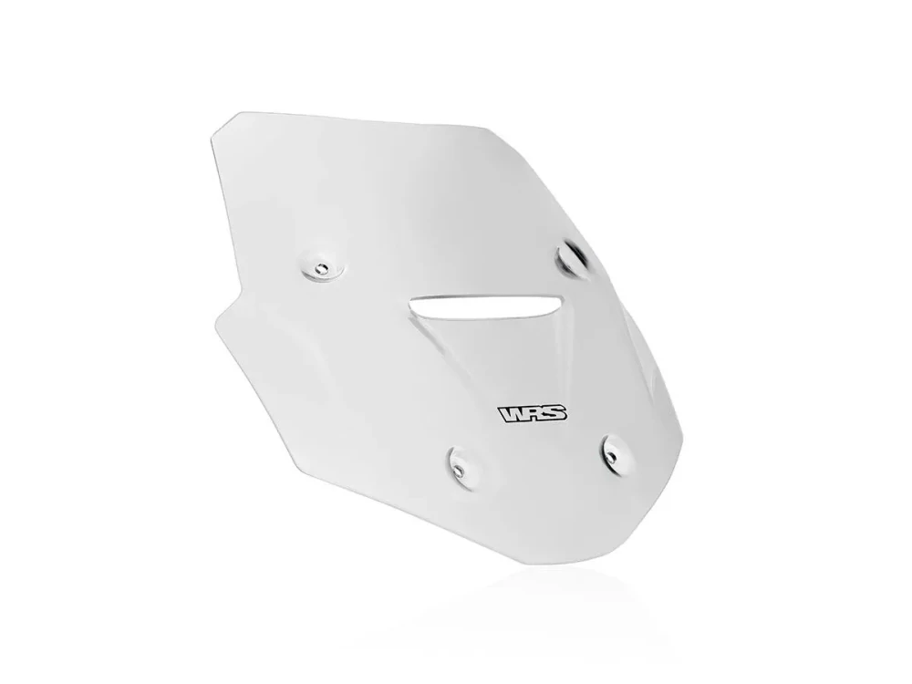 Plexi motocyklu WRS verze SPORT pro motocykly TRIUMPH TIGER 1200 GT / PRO / EXPLORER / RALLY rok 2022-2026 výška plexi 34,5 cm barva čirá