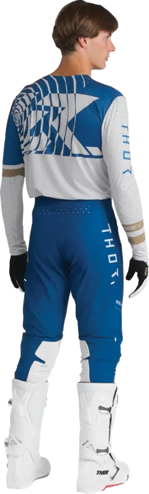 Lehký a pružný motokrosový - enduro dres THOR SPORTMODE MIND barva modrá