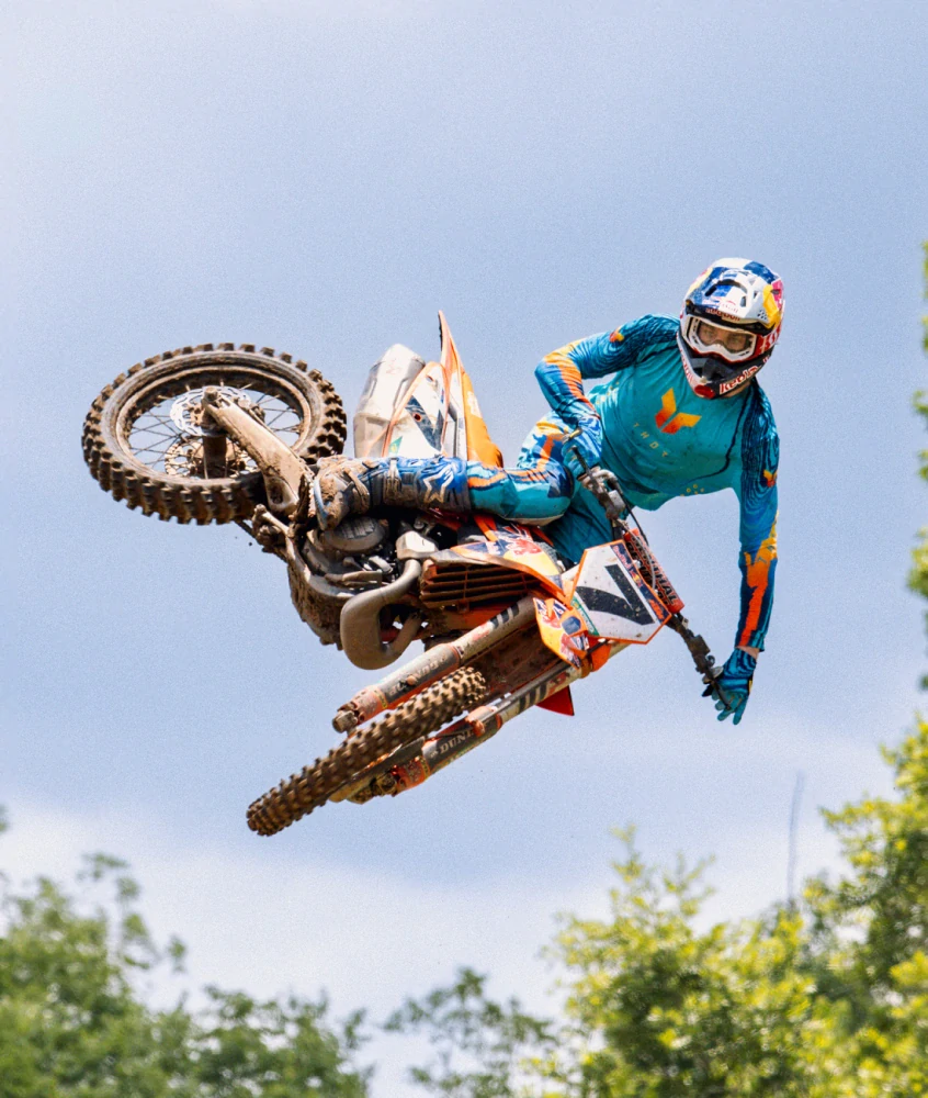 Lehké a pružné motokrosové - enduro kalhoty THOR SPORTMODE DAMASCUS barva aqua