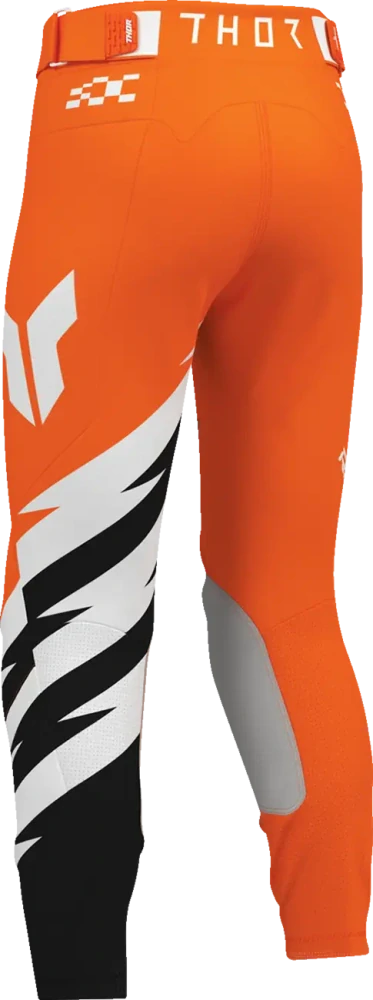 A Dětský sportovní motokrosový komplet kalhot a dresu THOR LAUNCHMODE SHOCKIE barva oranžová/černá velikost 24+M
