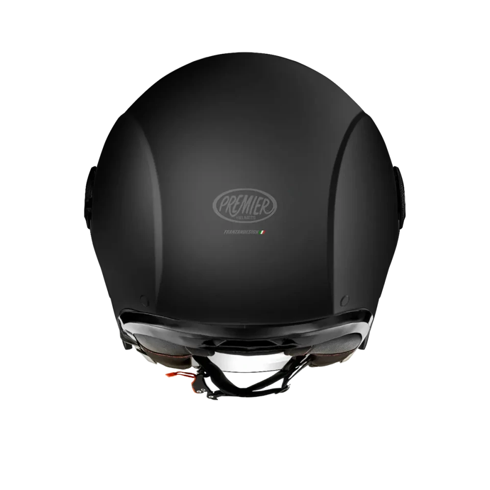 a Motocyklová otevřená přilba PREMIER HELMET CITY FLY EVO U17 barva černá, velikost S