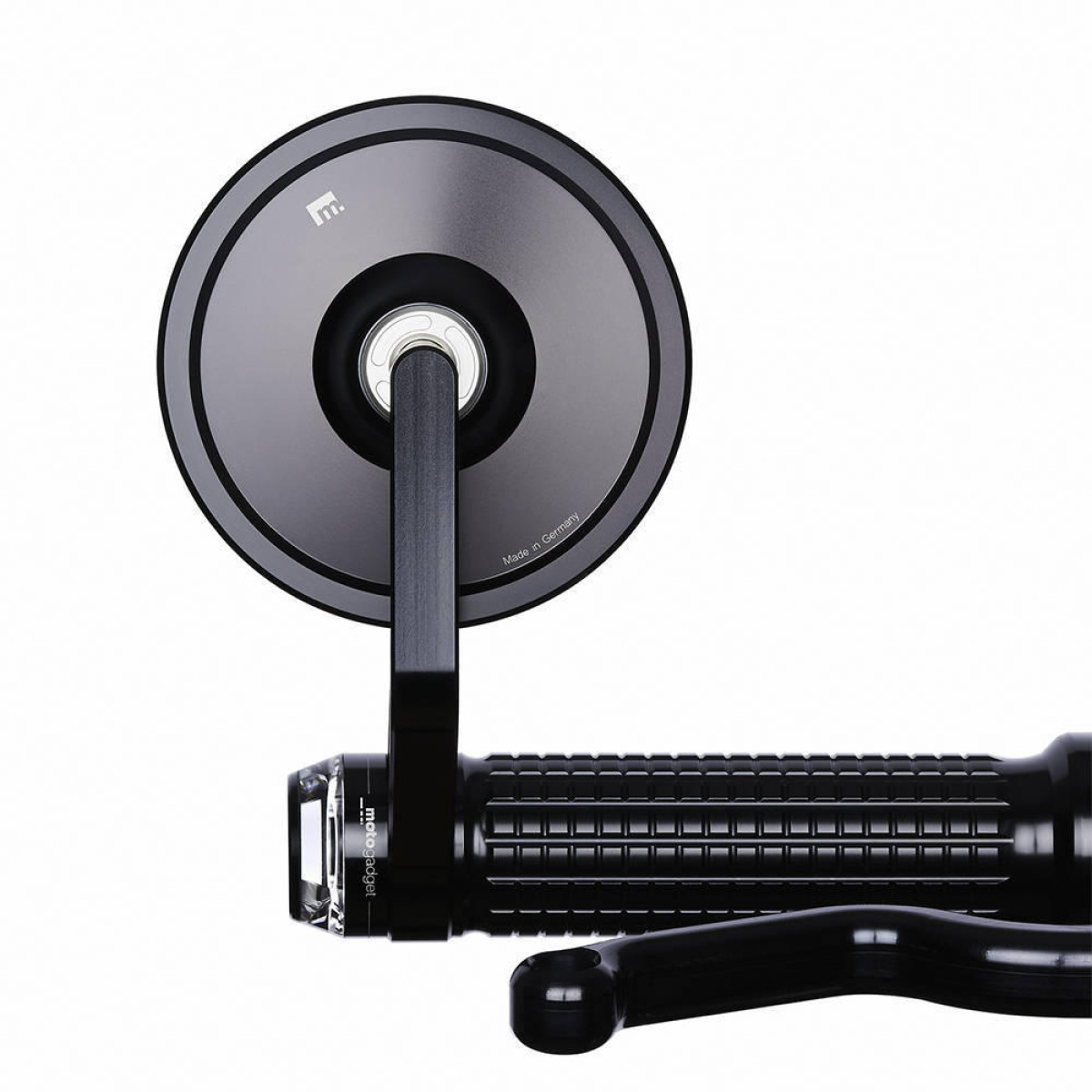 Zpětné zrcátko motocyklu MOTOGADGET M VIEW CAFE ECE pro závit M10, 1 kus