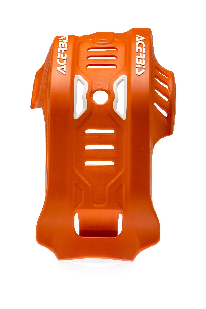 Kryt pod motor ACERBIS KTM EXCF 450 rok 2020 barva oranžová/bílá