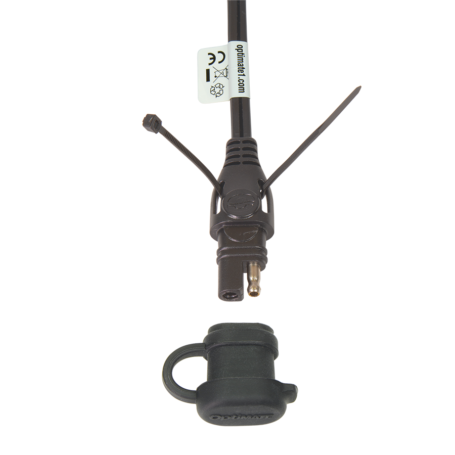 Konektor TECMATE OPTIMATE CHARGER CORD EYELET BLACK O1