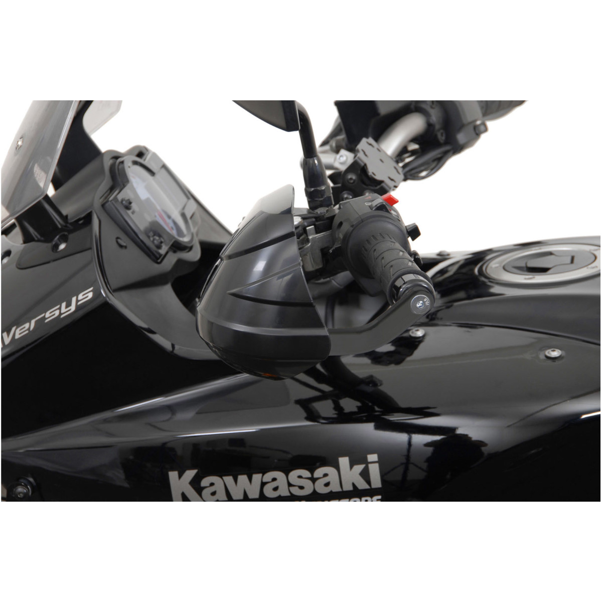 Kryty páček s hliníkovými držáky pro motocykly SW-MOTECH pro KAWASAKI KLE 650 2007-2018 viz popis