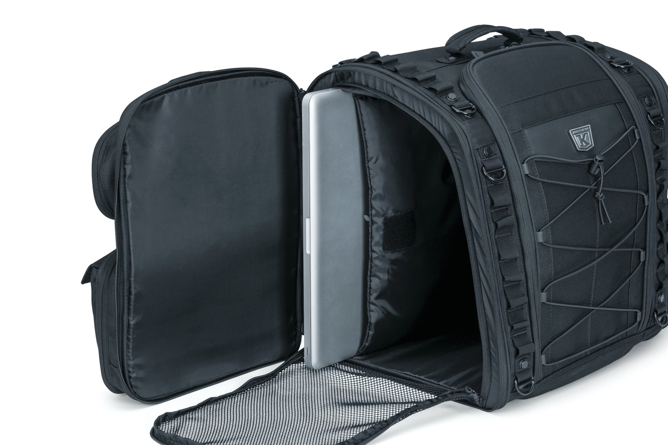 Textilní brašna na motocykl KURYAKYN BAG MOMENTUM ROAD WARRIOR černá objem 59 litrů 