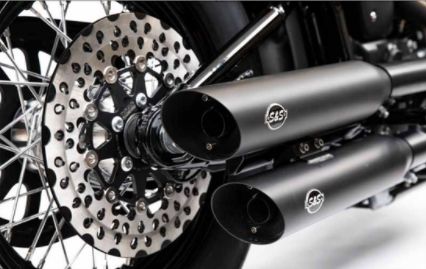 Homologované koncovky výfuku S&S CYCLE HARLEY DAVIDSON STREET BOB 2020 viz popis 