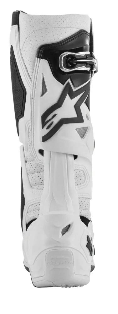 Ventilační motokrosové boty s vnitřní botičkou ALPINESTARS TECH 10 SUPERVENTED VENTILAČNÍ barva bílá