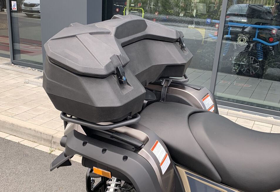 Uzamykatelný zadní box na čtyřkolku SHARK Accessories ATV CARGO BOX AX92 černý