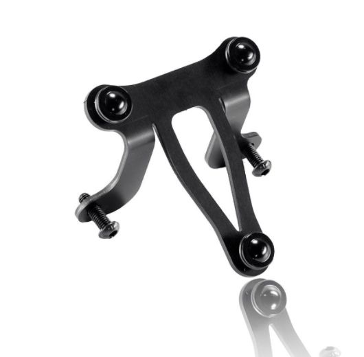 Plexi motocyklu WRS pro DUCATI STREETFIGHTER V4/S rok 2020-2021, barva tmavě kouřová, výška 28 cm, verze sport plus