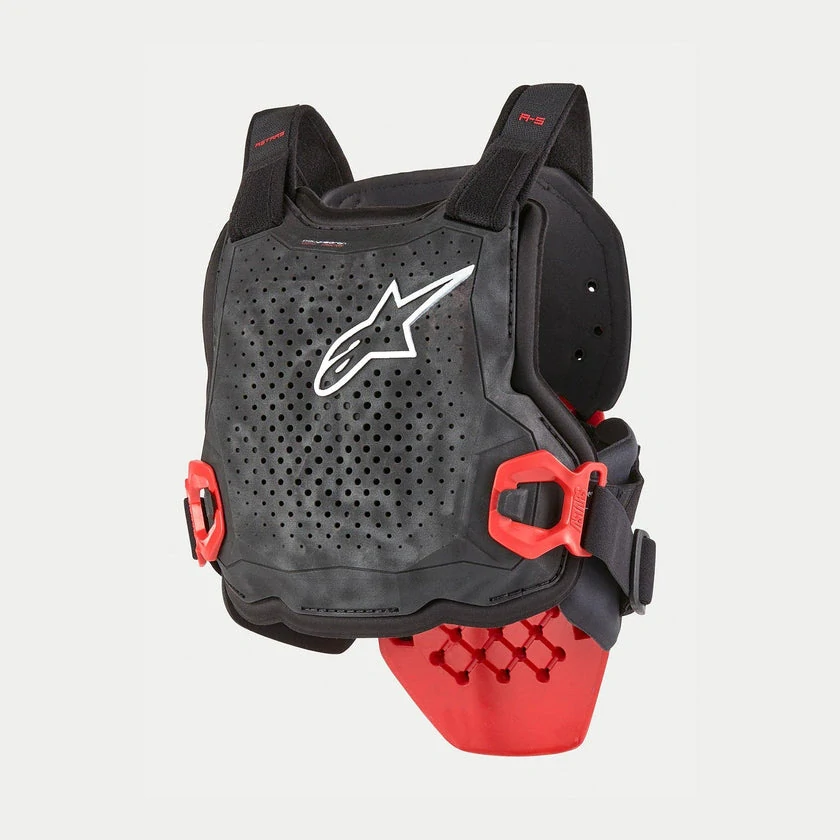 Dětský hrudní chránič / dětská chráničová košile ALPINESTARS BIONIC TECH JACKET 6546624-123 barva černá/červená velikost L/XL