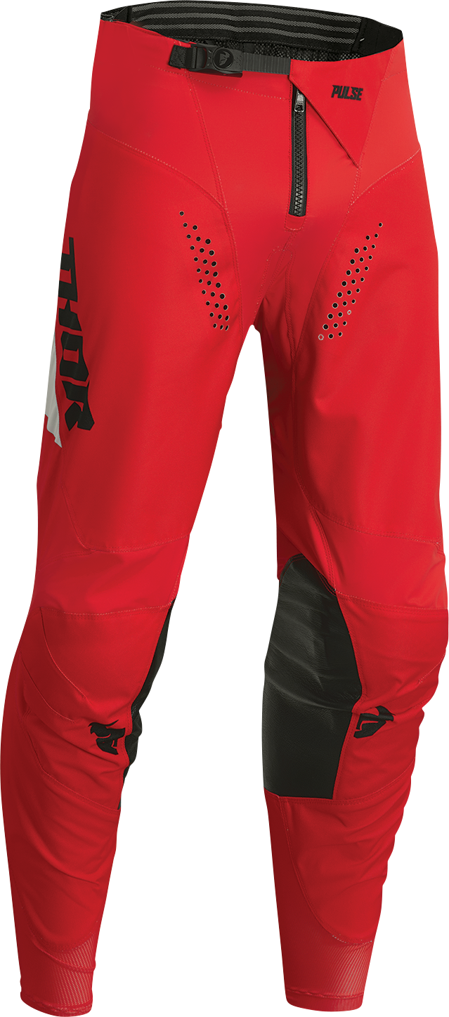 A Dětský motokrosový/MTB komplet THOR PULSE RACEWEAR TACTIC červená vel. 26+L
