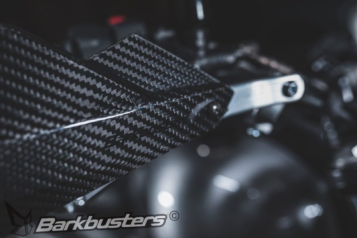 Sada motocyklových krytů páček BARKBUSTERS HANDGUARDS CARBON bez montážní sady, pár