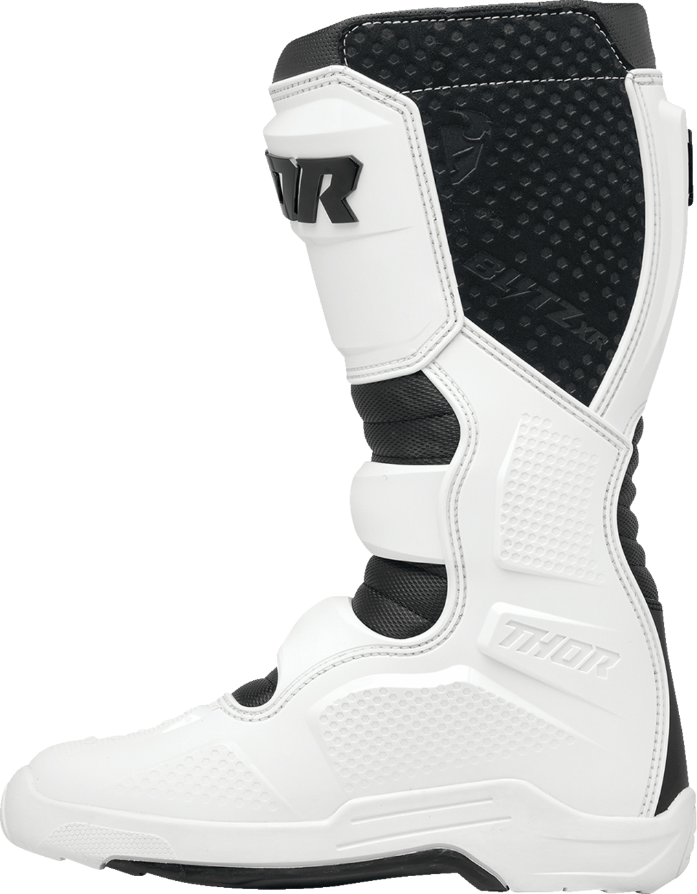 Motokrosové boty / MX boty, boty na motocross THOR BLITZ XR MX BOOTS barva bílá/černá - pár