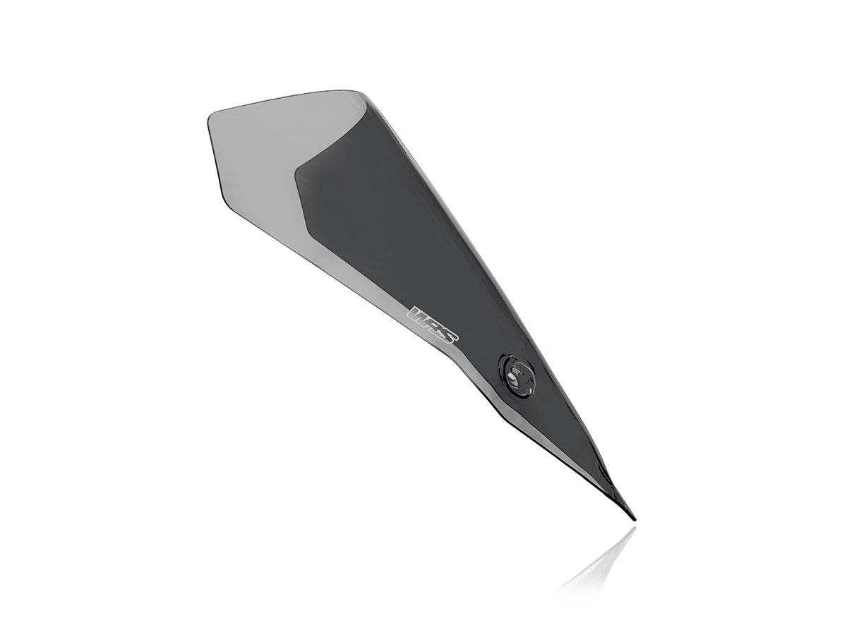 Plexi motocyklu WRS TOURING pro DUCATI SUPERSPORT 950 / S 2021-2023 výška 435 mm, barva tmavě kouřová 