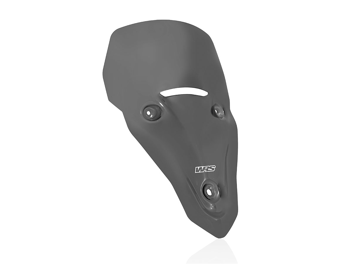 Plexi motocyklu WRS verze SPORT pro motocykly TRIUMPH TIGER SPORT 660 ABS rok 2022-2024, výška 46 cm, šíře 33 cm, barva tmavě kouřová