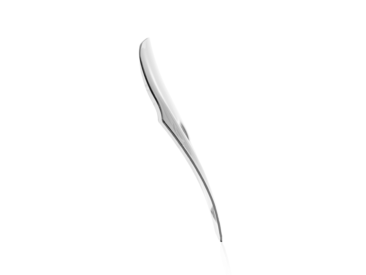 Plexi motocyklu WRS SPORT pro DUCATI DIAVEL V4 1200 ABS rok 2023, výška plexi 28,5 cm, šíře plexi 24,5 cm, barva čirá