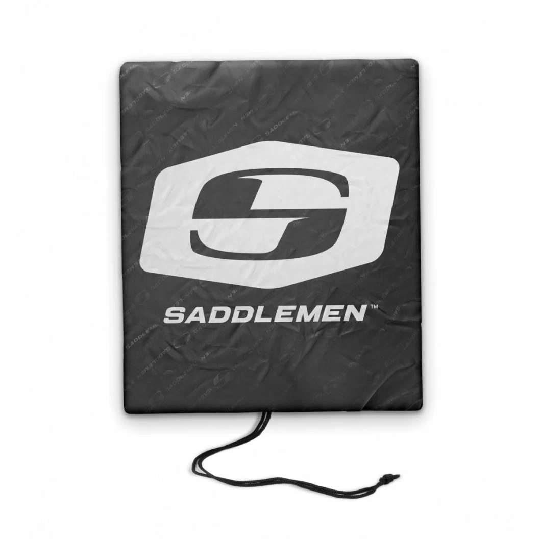 Zadní textilní brašna na motocykl SADDLEMEN BR1800 Tactical Back Seat/ Sissy Bar Bag, barva černá