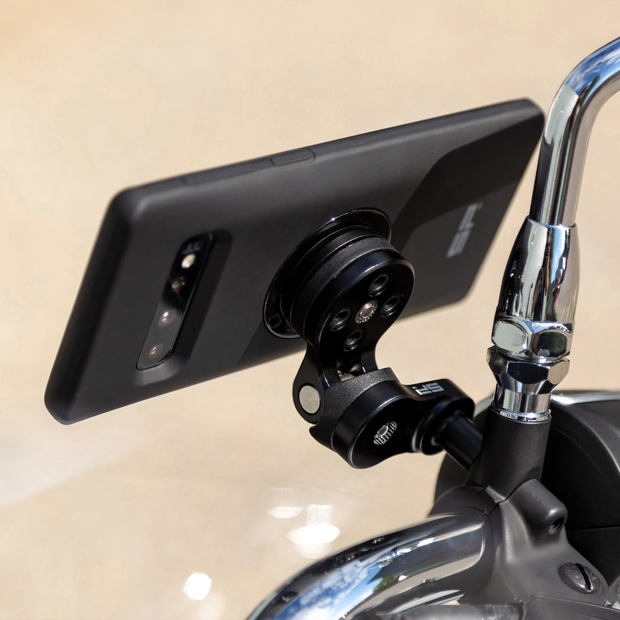 Držák mobilního telefonu k držáku spojky nebo brzdy motocyklu SP CONNECT CLUTCH MOUNT PRO 53230 barva černá