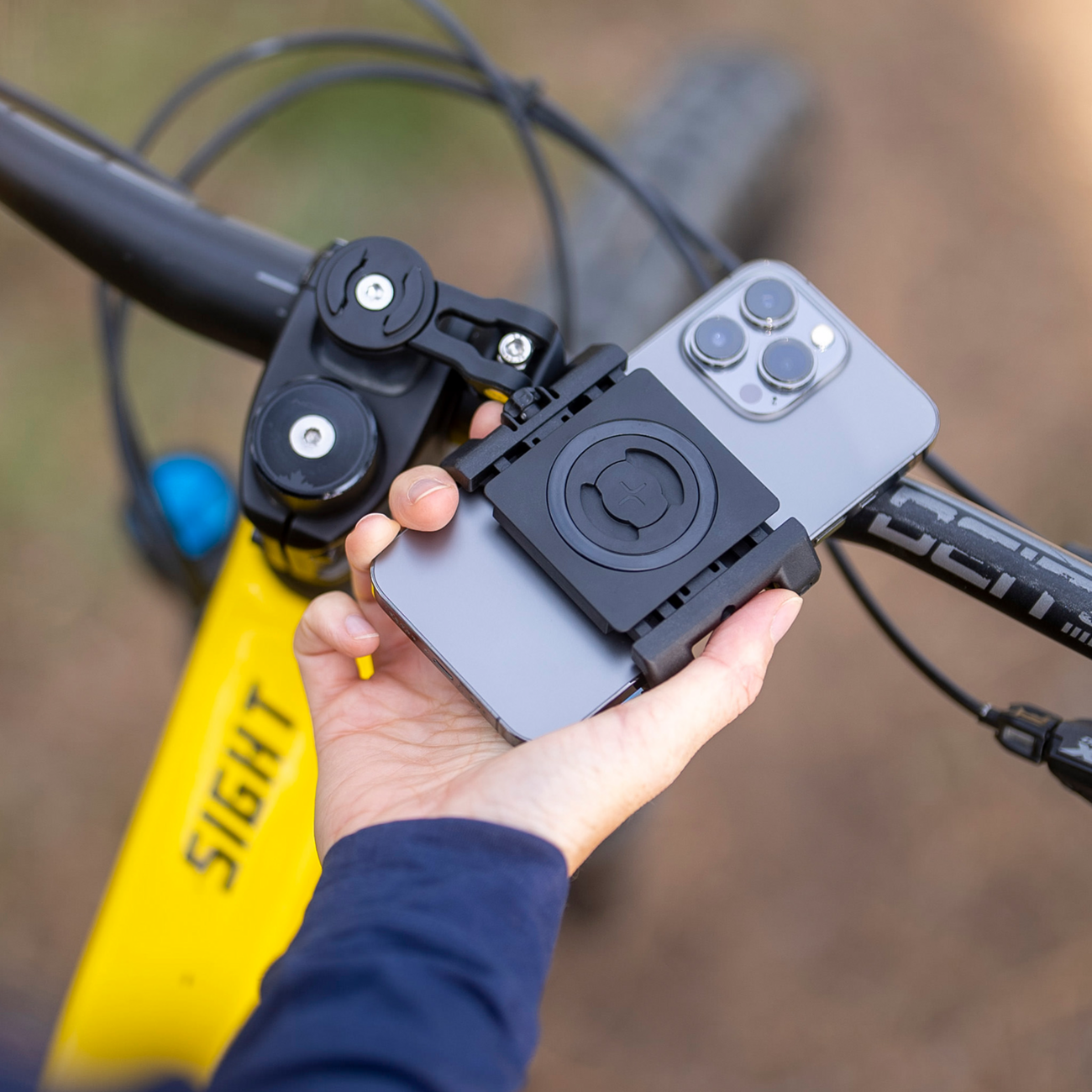 Univerzální telefonní svorka pro telefony SP CONNECT CLAMP SPC+ UNIVERSAL MAX 52657 pro telefony o šířce 65 - 89,5 mm