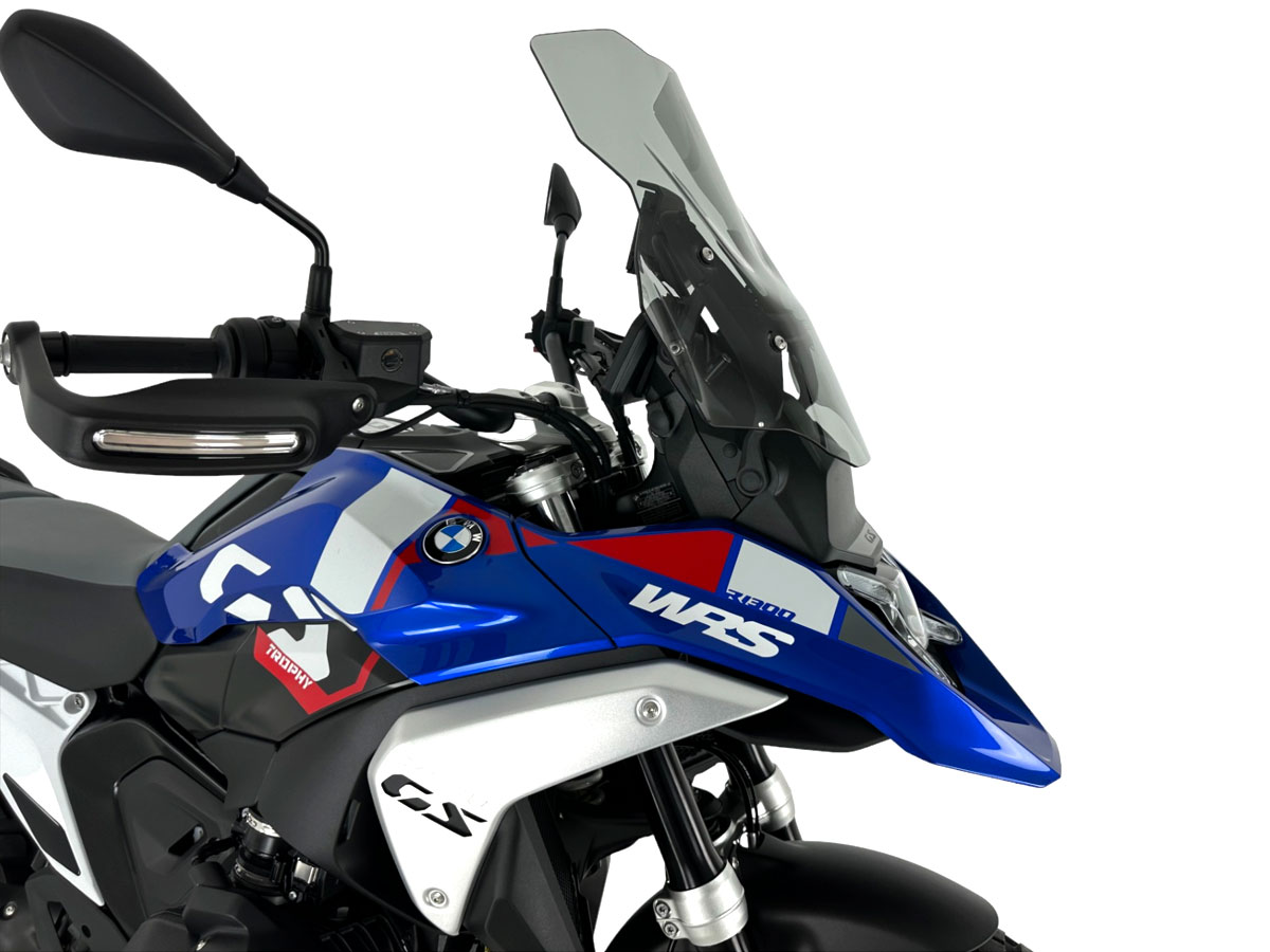 Plexi motocyklu WRS TOURING PLUS pro BMW R 1300 GS ABS rok 2023-2024 barva kouřová