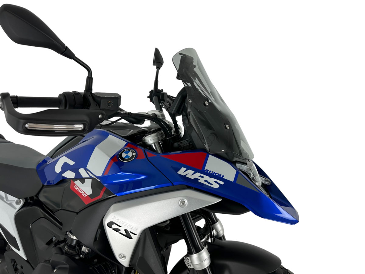 Plexi motocyklu WRS STANDARD PLUS pro BMW R 1300 GS ABS rok 2023-2024 barva kouřová