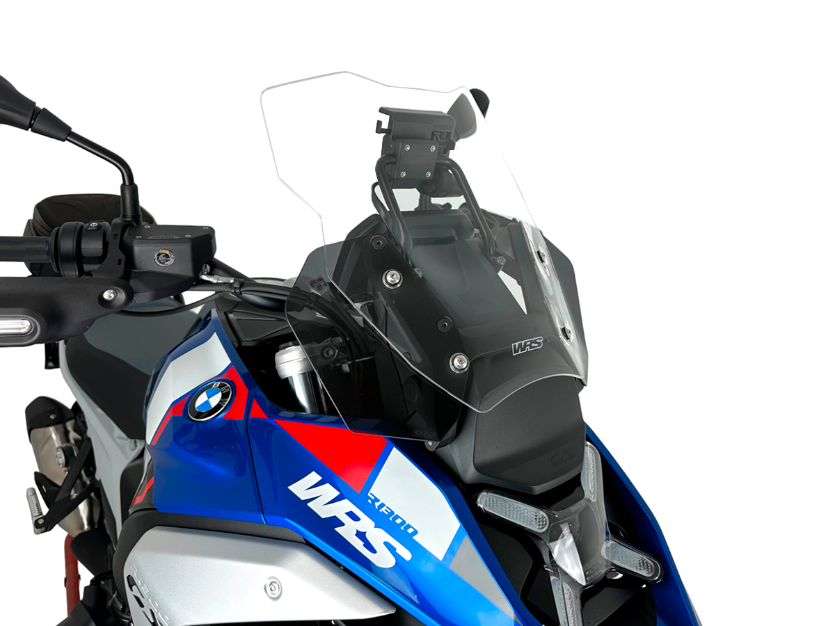 Plexi motocyklu WRS TOURING pro BMW R 1300 GS ABS rok 2023-2024 barva čirá bez deflektorů 