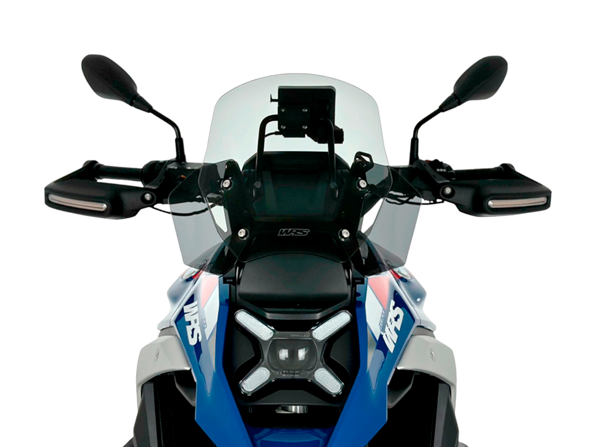 Plexi motocyklu WRS STANDARD pro BMW R 1300 GS ABS rok 2023-2024 barva kouřová bez deflektorů 