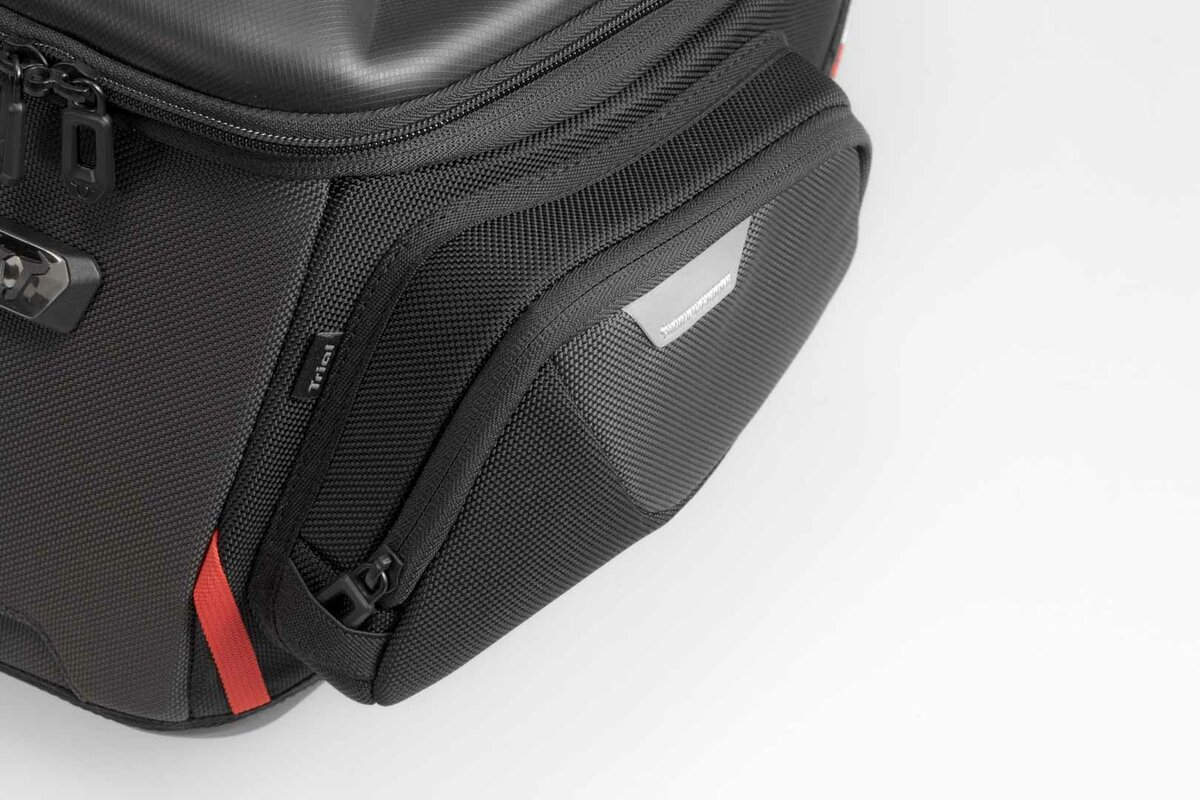Tank bag na nádrž motocyklu SW-MOTECH PRO ENDURO TANKBAG černá, rozměr  35,0 x 31,5 x 20,0 cm, objem 12 až 15 litrů