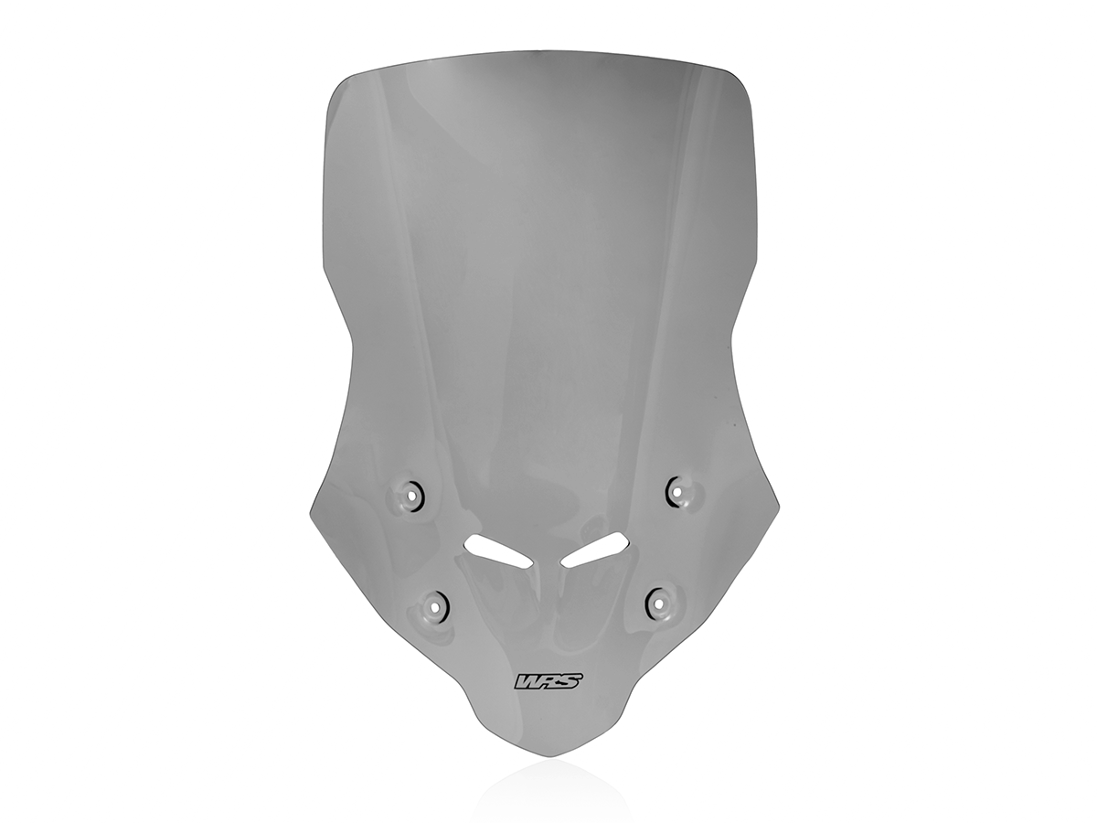 Plexi motocyklu WRS verze CAPONORD pro HONDA HORNET 750 ABS rok 2023-2024 barva tmavě kouřová, výška plexi 51 cm