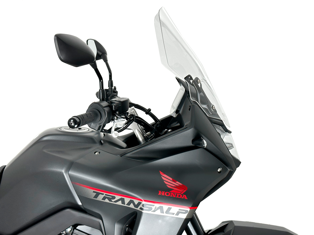 Plexi motocyklu WRS verze CAPONOURD pro HONDA XL 750 TRANSALP ABS rok 2023-2024 barva čirá výška plexi 50,5 cm