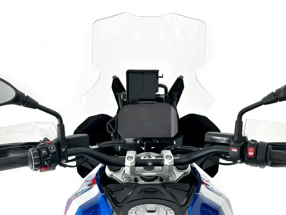 Deflektory motocyklu WRS pro BMW R R 1300 GS ABS rok 2024 viz popis, barva černá matná - pár