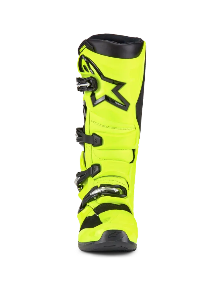 Motokrosové boty / mx obuv ALPINESTARS TECH 7 , 2012025-551  barva žlutá fluo/černá 