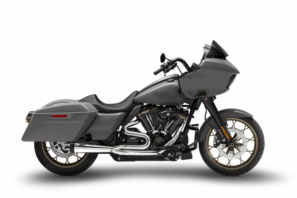 Výfukový systém motocyklu ZARD FULL KIT EXHAUST SYSTEM 2:1 pro motocykl HARLEY DAVIDSON STREET GLIDE SPECIAL rok 2017-2023 viz popis, barva leštěný chrom/černé zakončení