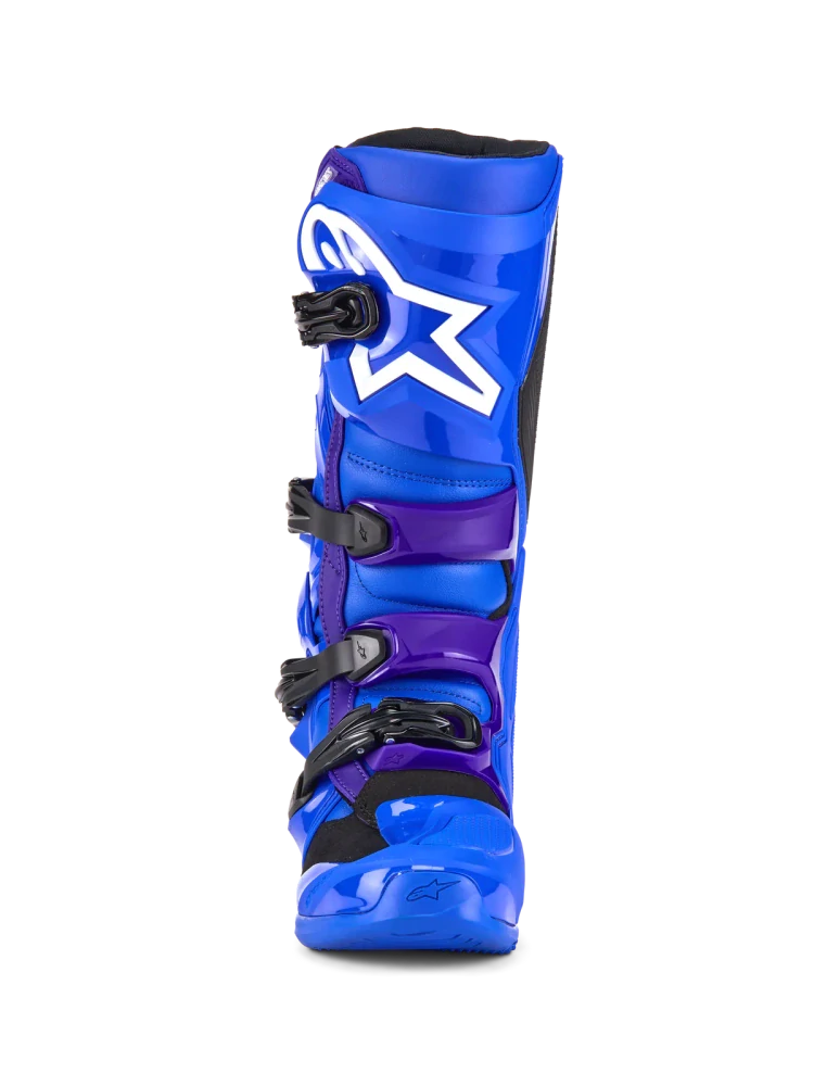 A Motokrosové boty / mx obuv ALPINESTARS TECH 7 , 2012025-70 barva modrá/fialová velikost US 10 / EU 44,5