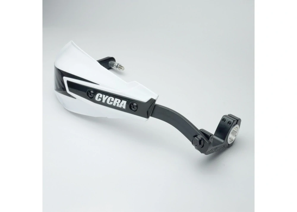Chrániče páček / kryty rukou s hliníkovou výztuhou CYCRA VORTEX HAND GUARDS UNIVERSAL U-CLAMPS barva černá, pár 