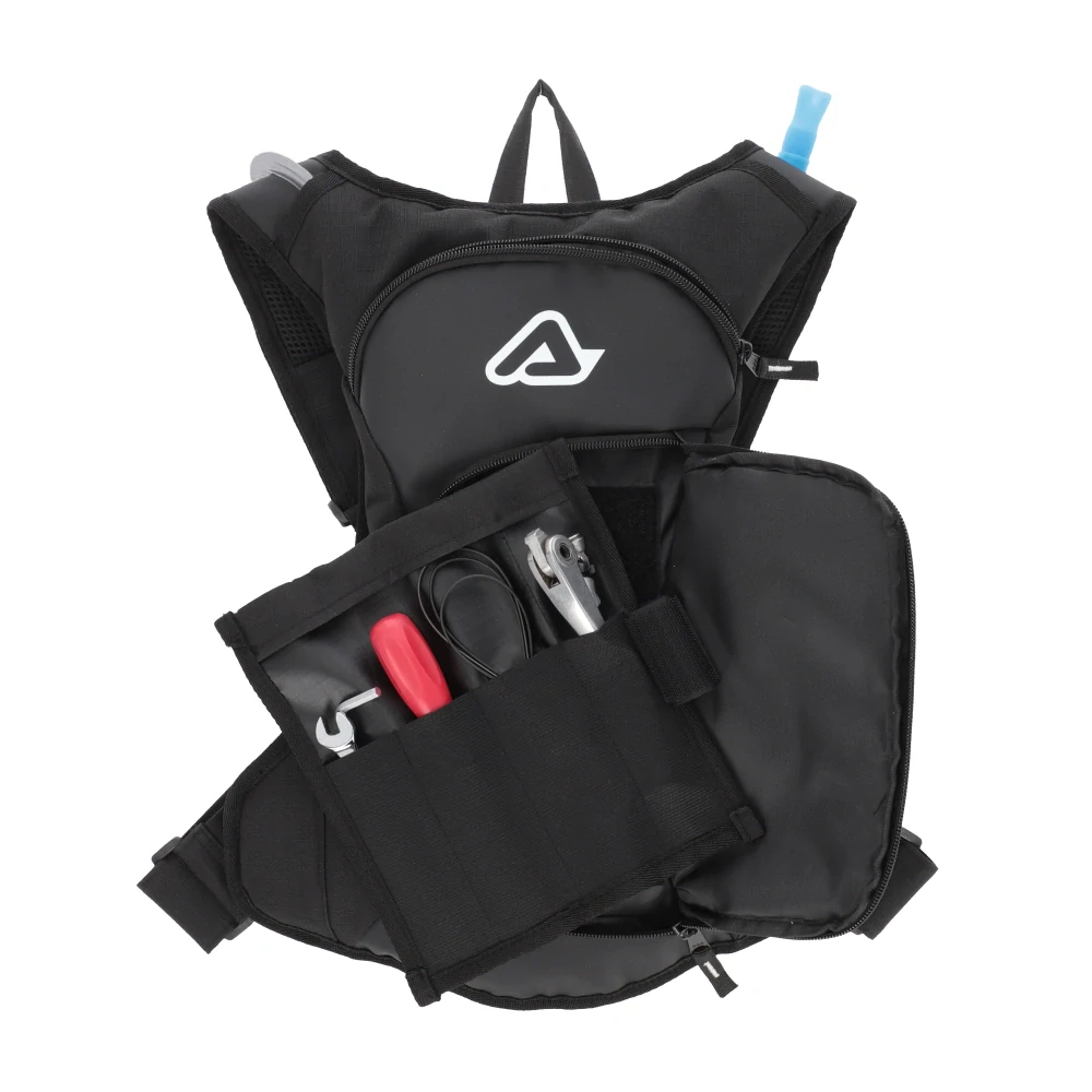 Batoh s picím vakem / picí vak ACERBIS ACQUA DRINK BAG/BACKPACK objem batohu 5 litrů, objem picího vaku 2 litry, barva černá/bílá