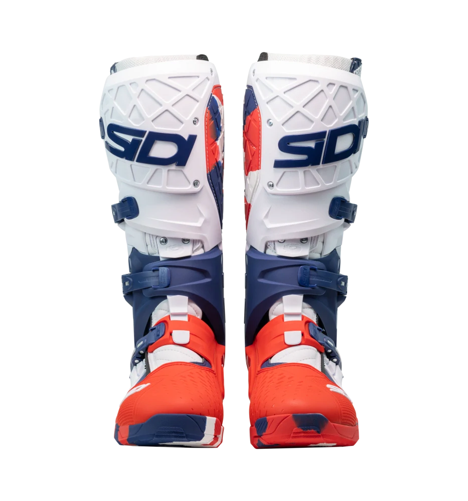 Motokrosové / enduro boty SIDI CROSSAIR X barva bílá/červená/černá, pár