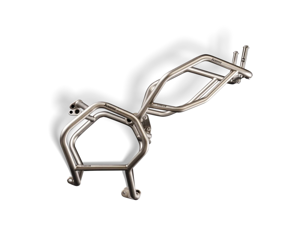 Spodní padací ochranný rám motocyklu AKRAPOVIC CRASH BAR LOW pro BMW R 1300 GS rok výroby 2019-2023