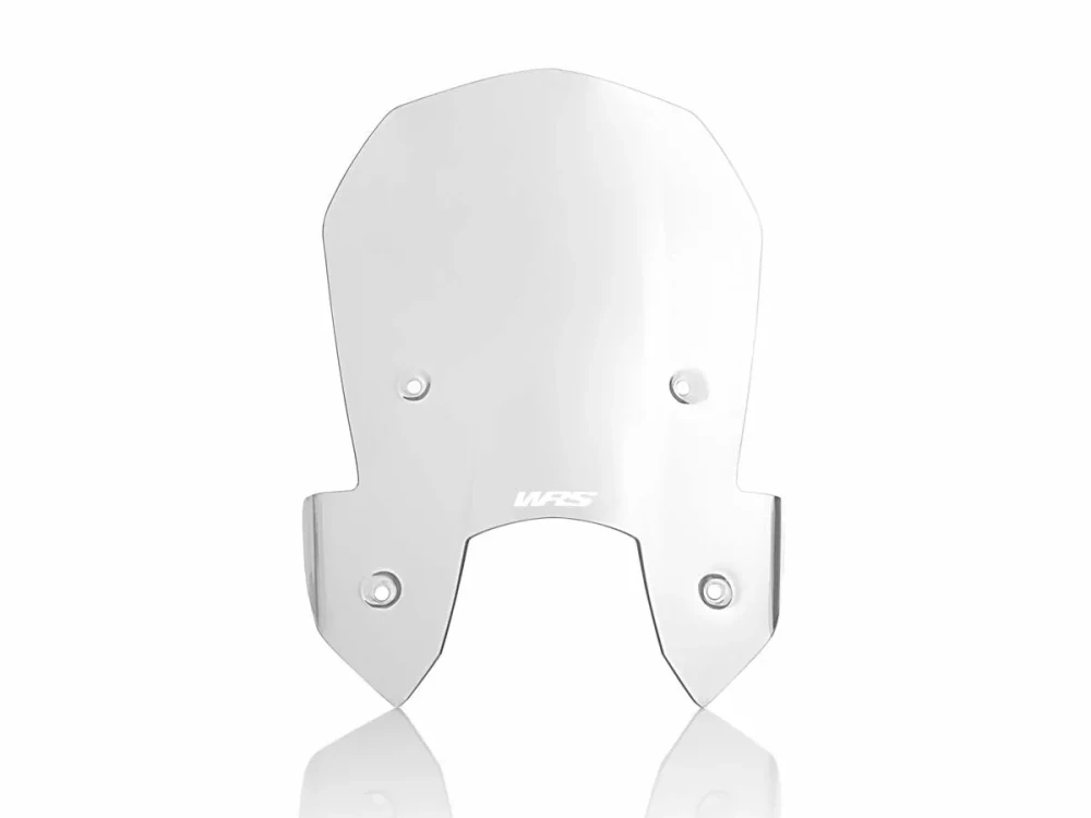Motocyklové plexi / čelní plexi motocyklu  WRS VERZE INTERMEDIO KT002T pro KTM ADVENTURE 1050 / 1090 / 1190 / R viz popis, barva čirá, výška plexi 35,5 cm