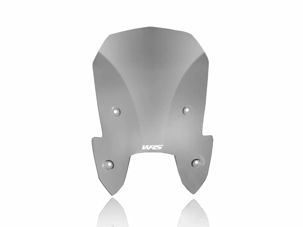Motocyklové plexi / čelní plexi motocyklu  WRS VERZE INTERMEDIO KT004F  pro KTM SUPER ADVENTURE 1290 ABS rok 2015-2016 barva kouřová, výška plexi 35,5 cm 
