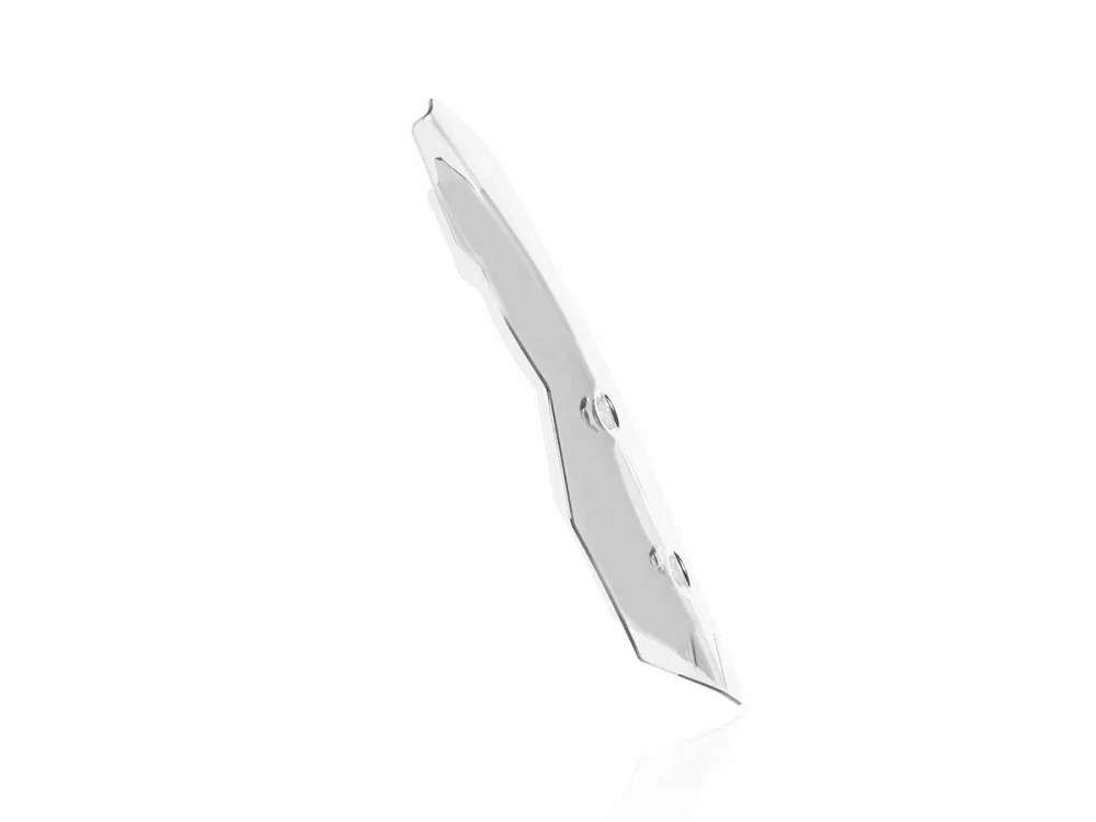 Motocyklové plexi / čelní plexi motocyklu WRS VERZE TOURING KT006T pro KTM 1290 SUPER DUKE GT 2019-2024 barva čirá, výška plexi 44 cm